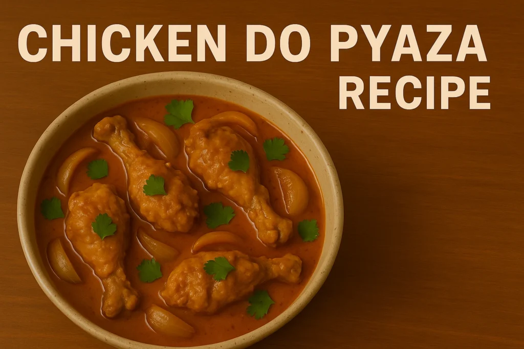 Chicken Do pyaza recipe
