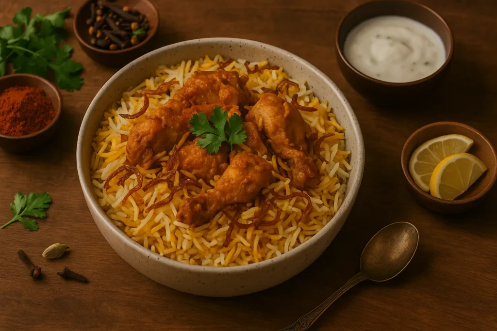 Chicken biryani recipe